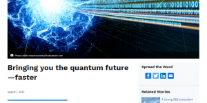 Bringing you the quantum future - faster