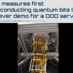 AFRL measures first superconducting quantum bits (qubit), first-ever demo for a DOD service lab