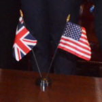 UK and US flags