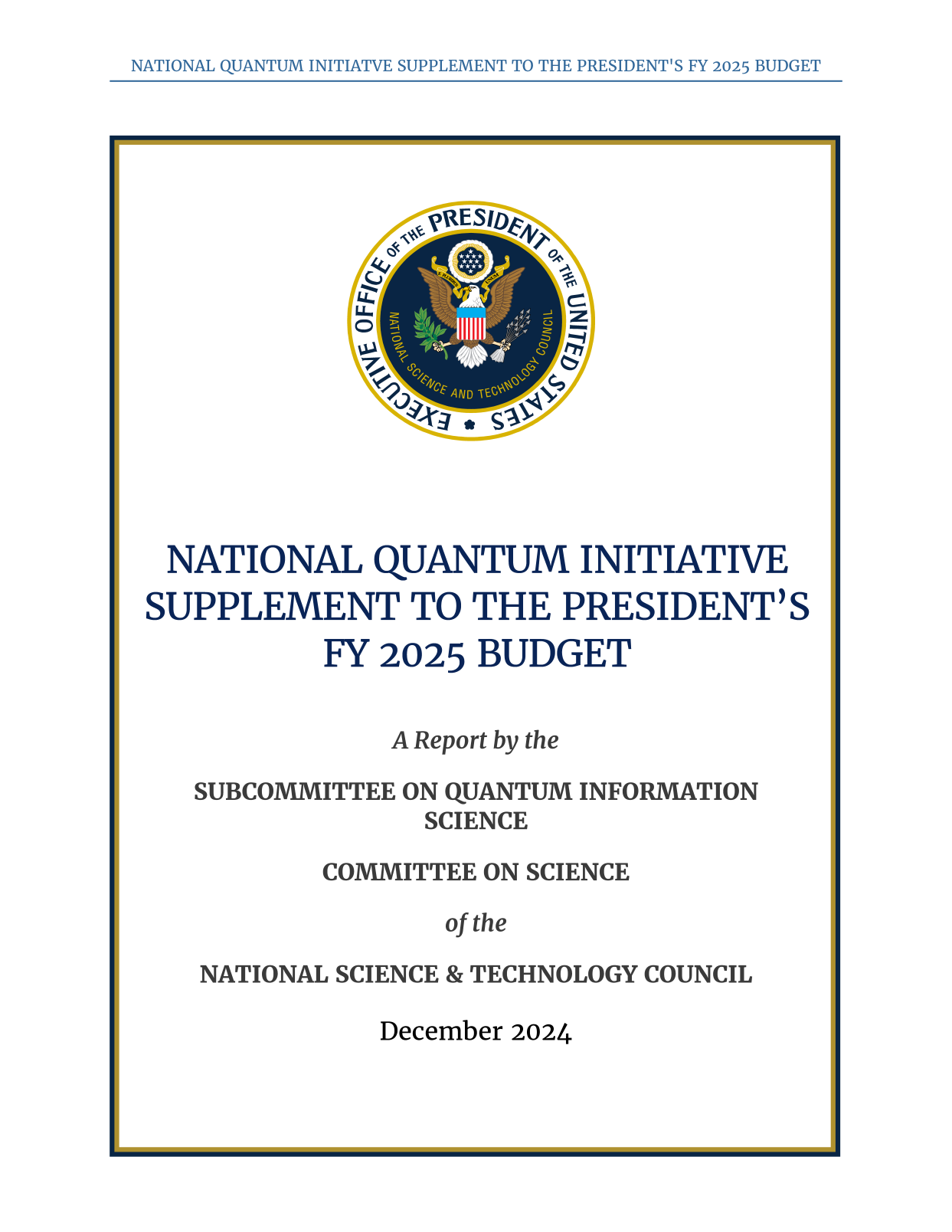 NQI Annual Report FY2025